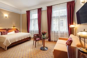 Hotel Paris Prague | Prague 1 | Deluxe Double Room with sofa bed